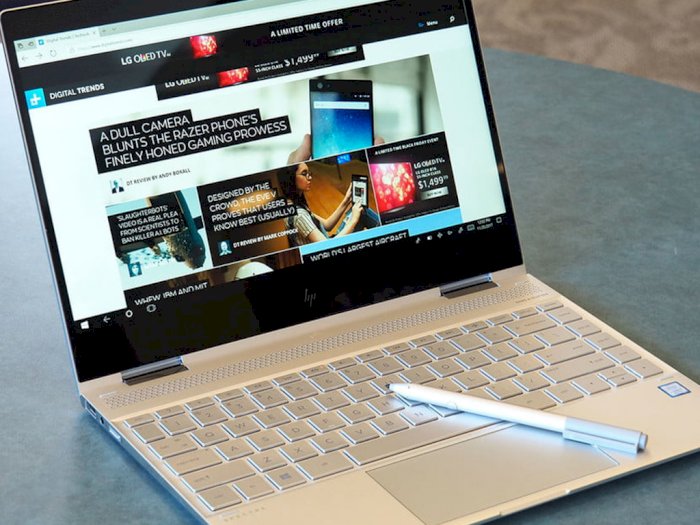 HP Hadirkan Laptop Spectre x360 Dengan Fitur yang Lebih Canggih