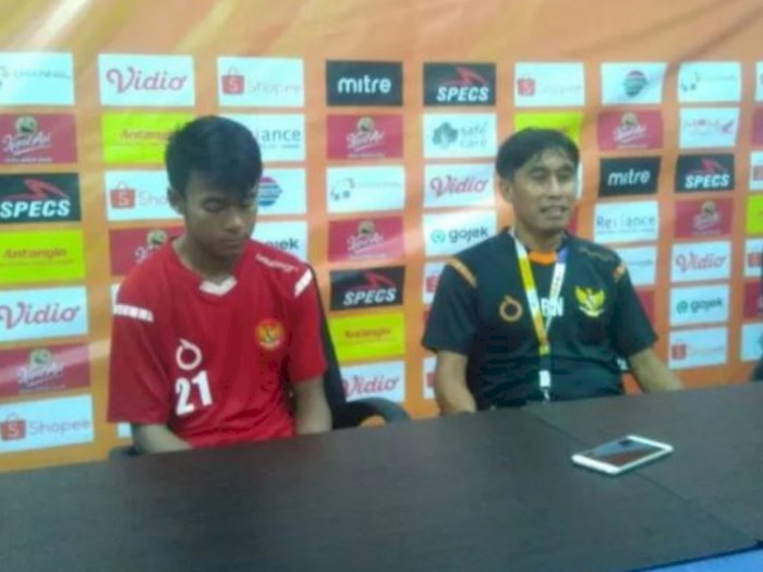 Pelatih Tim Pelajar Indonesia Minta Maaf Karena Gagal ke Final