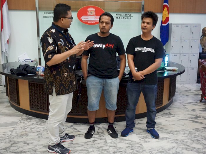 Polisi Malaysia Bebaskan 2 Suporter Indonesia yang Sempat Ditahan
