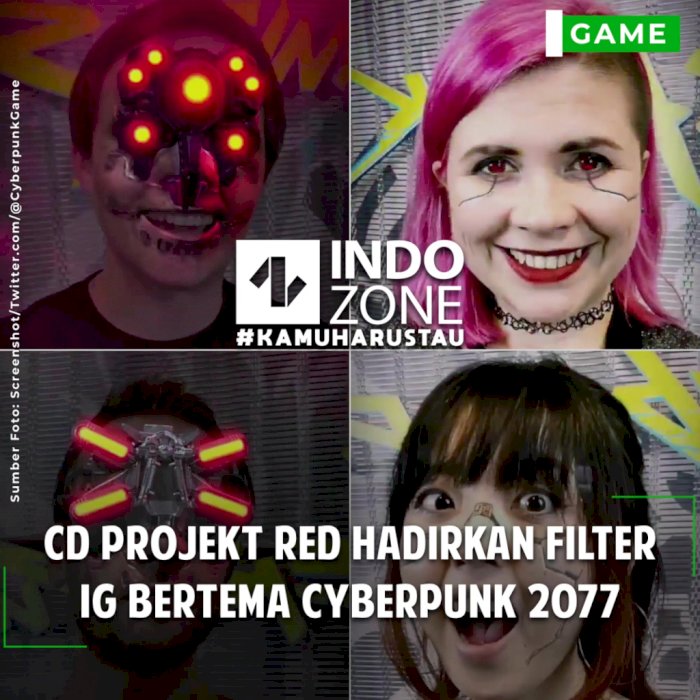 CD Projekt Red Hadirkan Filter IG Bertema Cyberpunk 2077