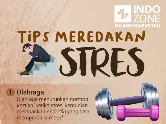 Tips Meredakan Stres