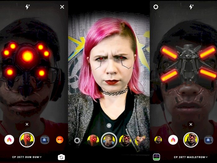 CD Projekt Red Hadirkan Filter AR Instagram Bertema Cyberpunk 2077