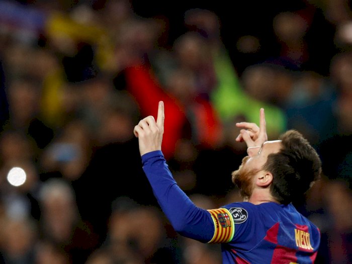 Laga ke-700 Bersama Barcelona, Messi Torehkan Catatan Ini