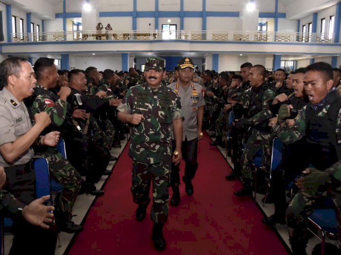 Ini Pesan Panglima TNI Kepada Prajurit TNI-Polri se-Jayawijaya