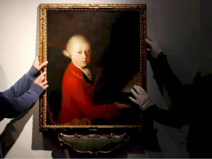 Lukisan Mozart Remaja Laku 4 Juta Euro di Balai Lelang Christie's
