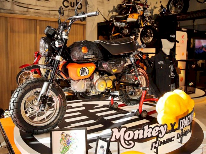 Mantap, Honda Monkey X Dragon Ball Resmi Dirilis dan Dijual 100 Unit