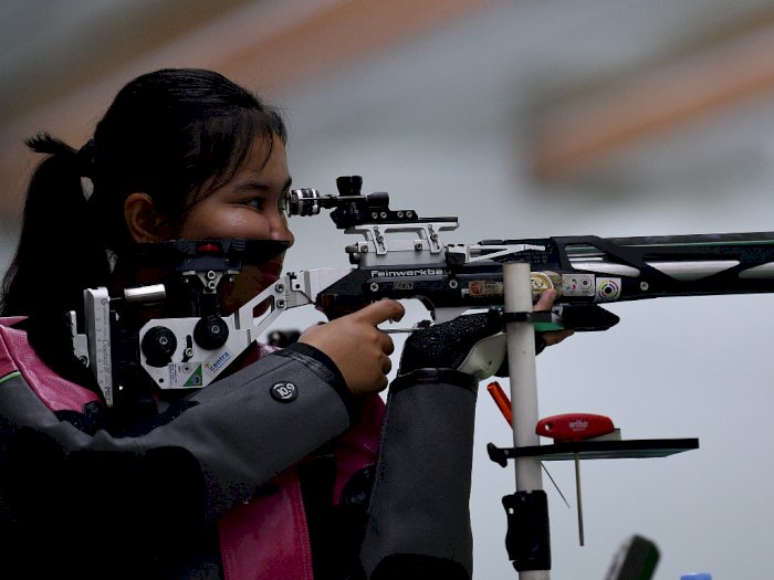 SEA Games 2019: Penembak Cantik Sumbang Medali Emas untuk Indonesia