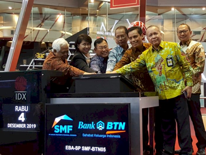 Melantai di Pasar Modal, BTN & SMF Cari Modal Program Rumah Jokowi