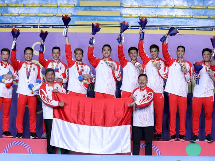 Indonesia Penuhi Target Medali Emas Bulutangkis SEA Games 2019