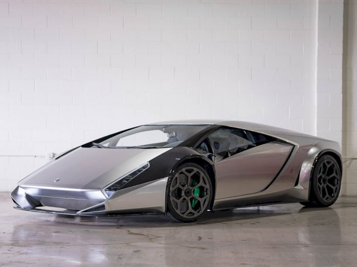 Wajah Klasik Lamborghini Aventador Karya Ken Okuyama
