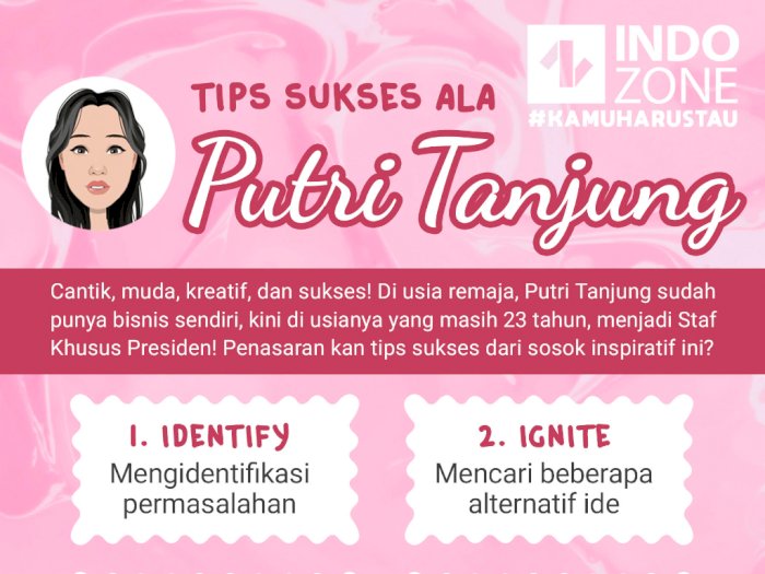 Tips Sukses Ala Putri Tanjung