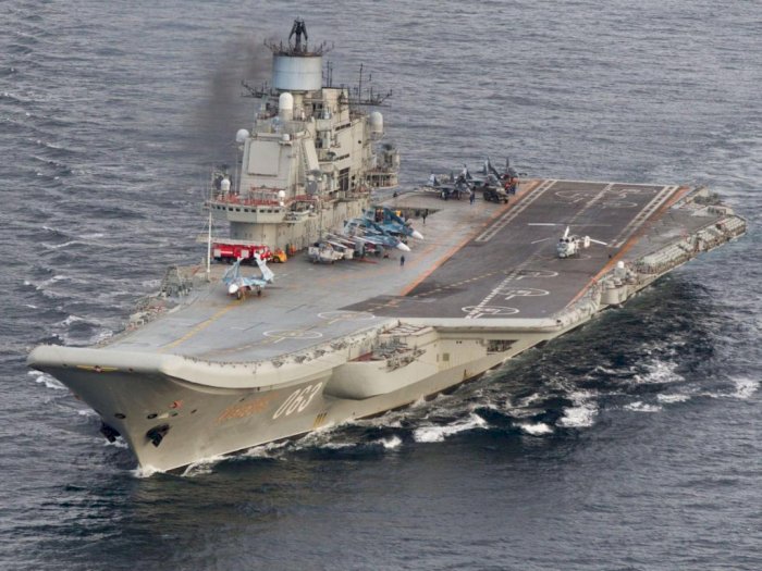 Admiral Kuznetsov,  Satu-satunya  Kapal Induk Milik Rusia