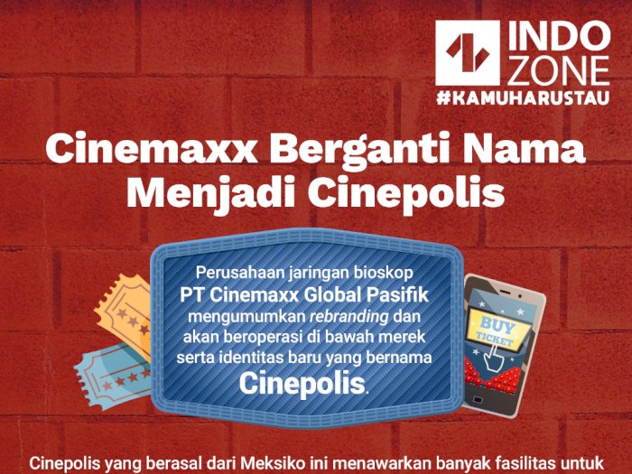 Cinemaxx Berganti Nama Menjadi Cinepolis