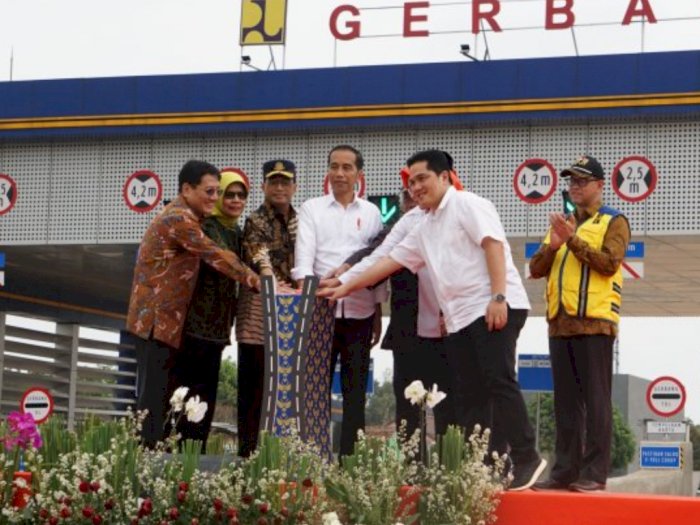 Presiden Joko Widodo Telah Resmikan Jalan Tol Kunciran-Serpong
