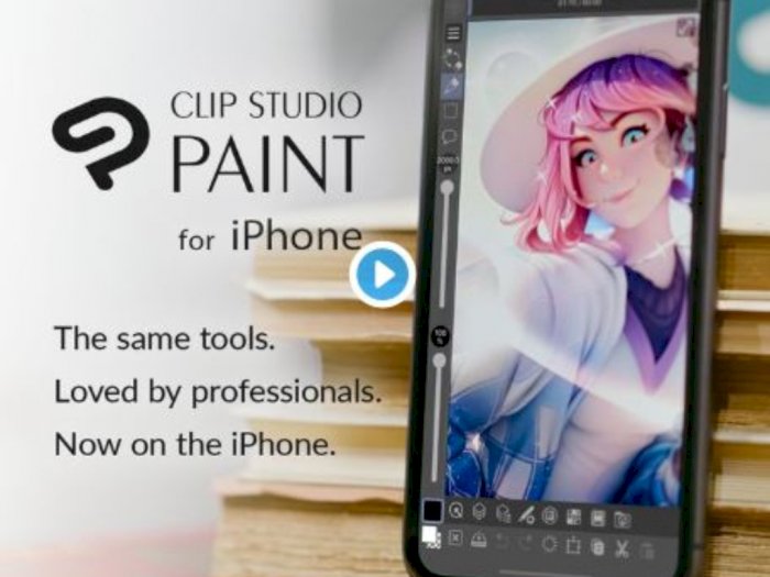 Yuk Menggambar, Kini Aplikasi Manga Clip Studio Paint Hadir di iPhone