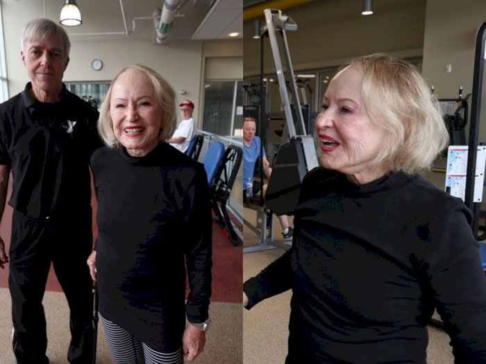 Nenek Ini Masih Kuat Nge-gym meski Usianya Sudah 103 Tahun