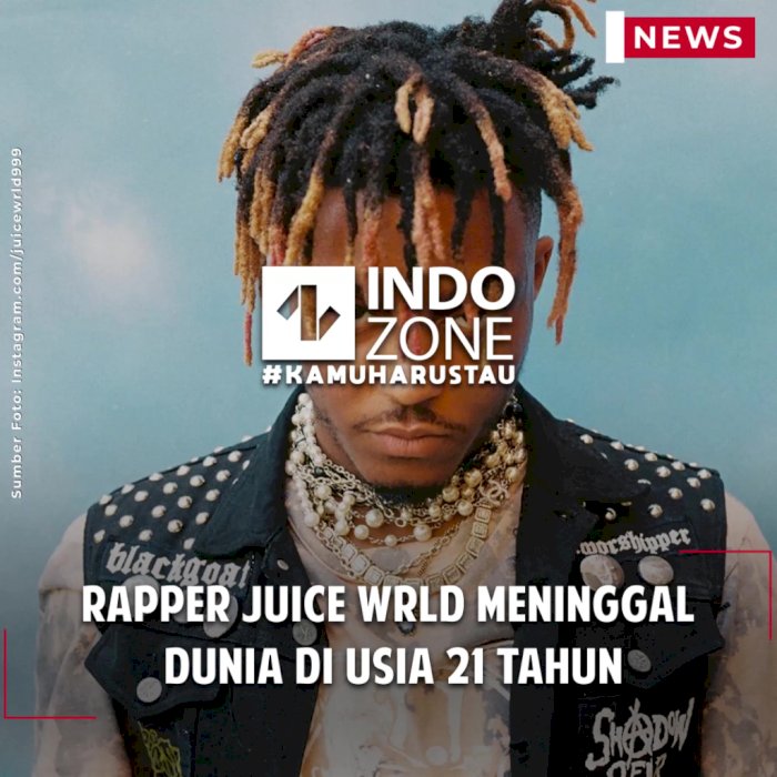 Rapper Juice WRLD Meninggal Dunia di usia 21 tahun
