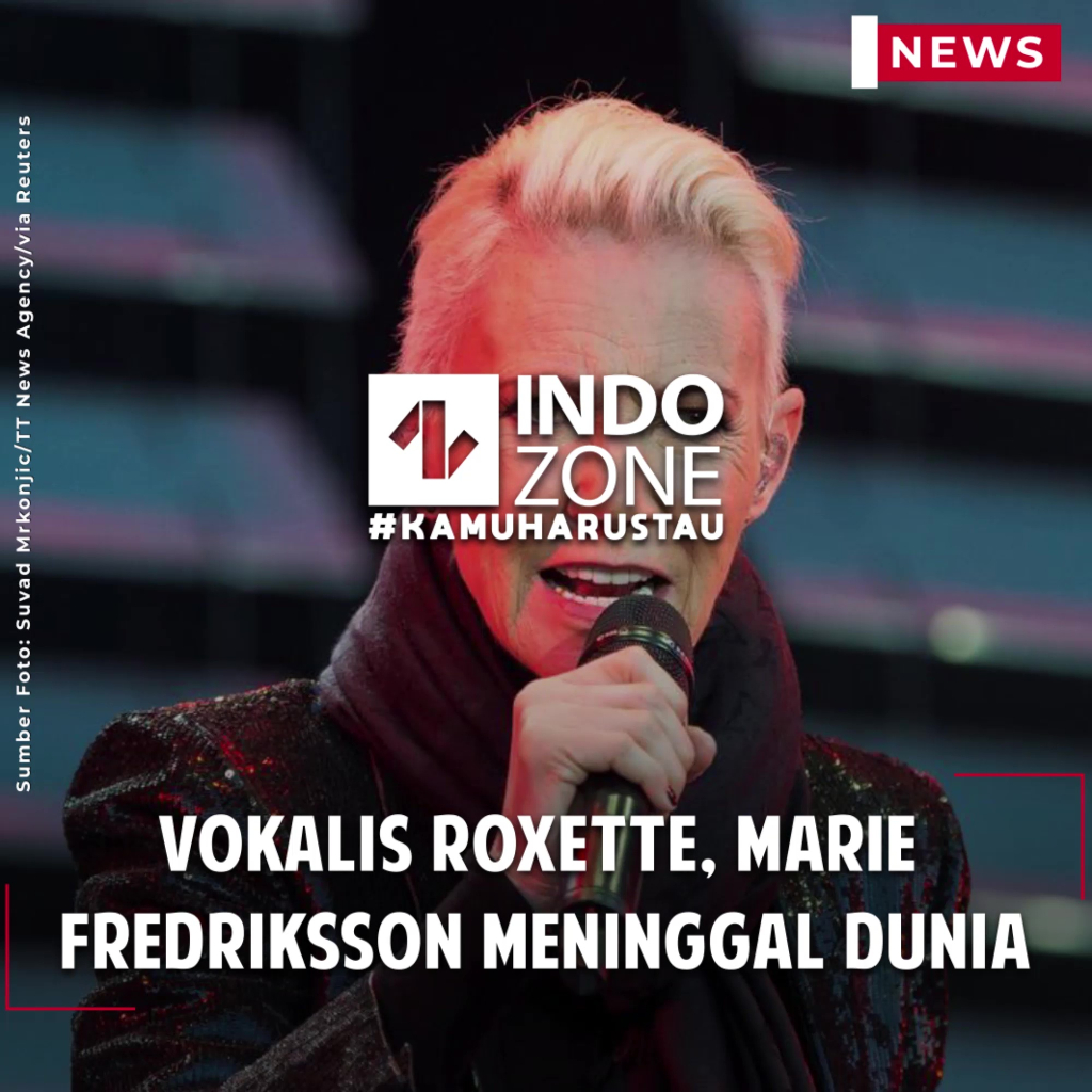 Vokalis Roxette, Marie Fredriksson Meninggal Dunia