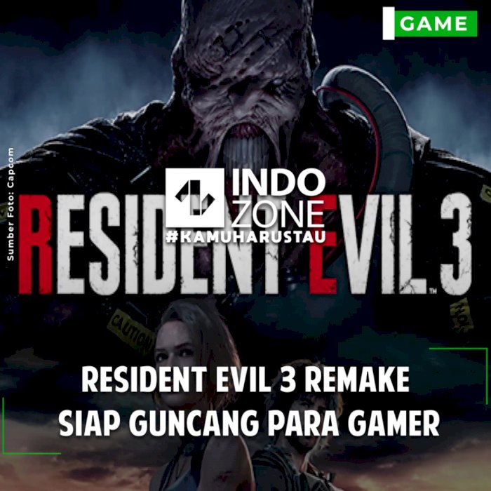 Resident Evil 3 Remake Siap Guncang Para Gamer