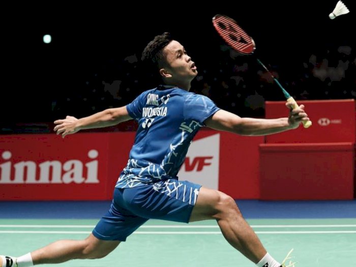 Anthony Ginting Sikat Chen Long di BWF World Tour Finals