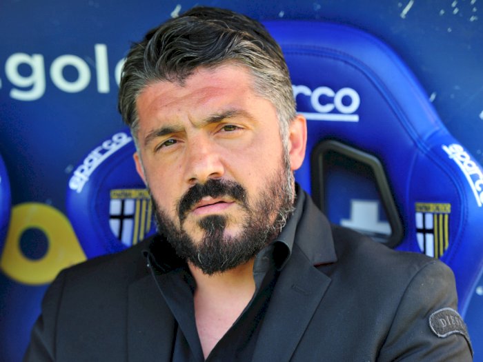 Jadi Pelatih Napolii, Gattuso Targetkan Posisi 4 Besar Liga Italia