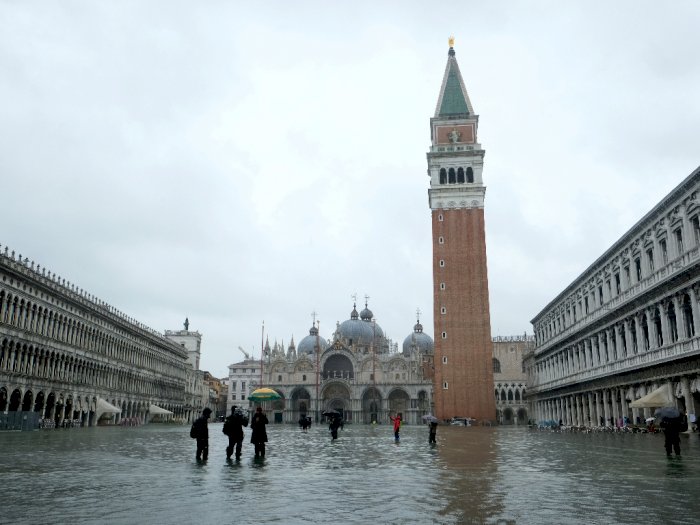 Usai Banjir Besar, Venesia Kini Sepi Turis