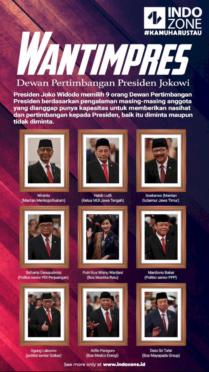 Wantimpres Jokowi | Indozone.id