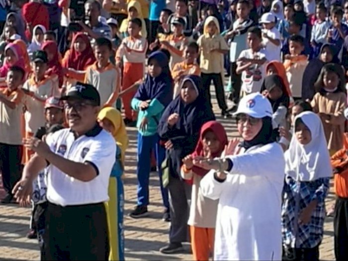 Ribuan Peserta Ramaikan Acara Festival SKJ Kemenpora di Wakatobi