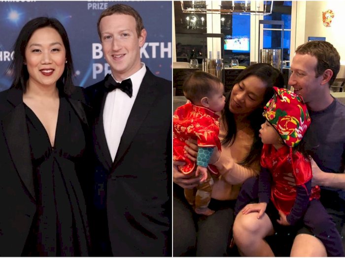 10 Potret Manisnya Mark Zuckerberg yang Selalu Utamakan Keluarga