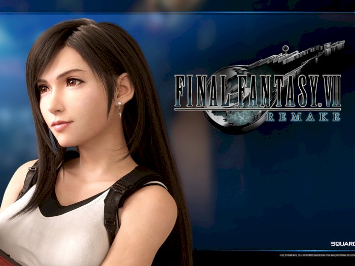 Square Enix Beri Wallpaper Tifa Lockhart dari Final Fantasy VII Remake
