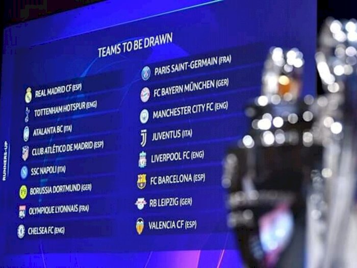 6 Fakta Undian 16 Besar Liga Champions 2019-20