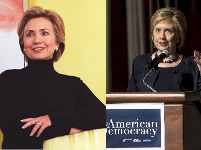 Penampilan Hillary Clinton Terlihat Lebih Kencang  dan Mulus