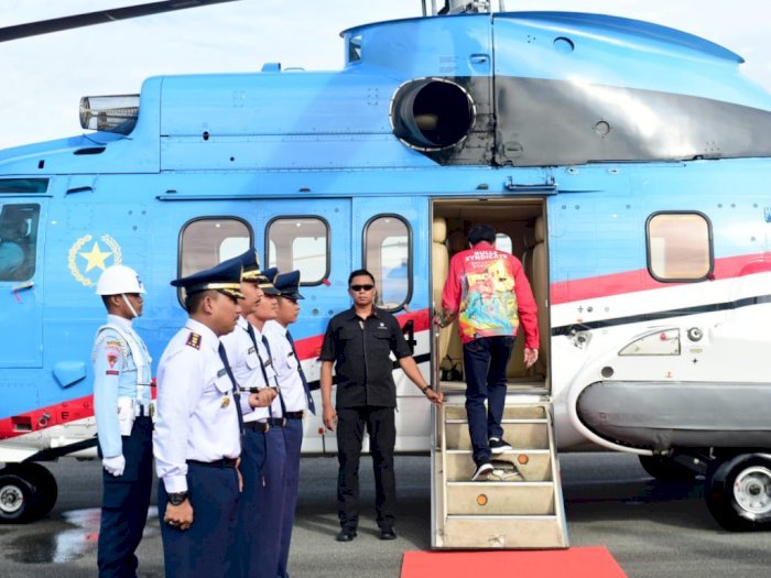 Jokowi Tinjau Jalan Perbatasan dan Potensi Hydro Power di Kaltara