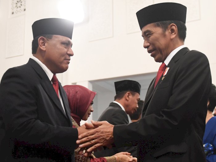 FOTO: Presiden Jokowi Lantik Pimpinan dan Dewan Pengawas KPK