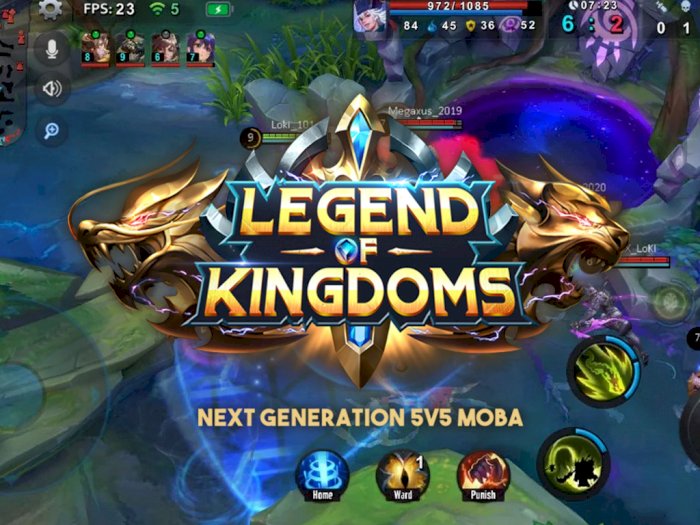 Legend of Kingdoms, Game MOBA Mobile Baru dari Megaxus