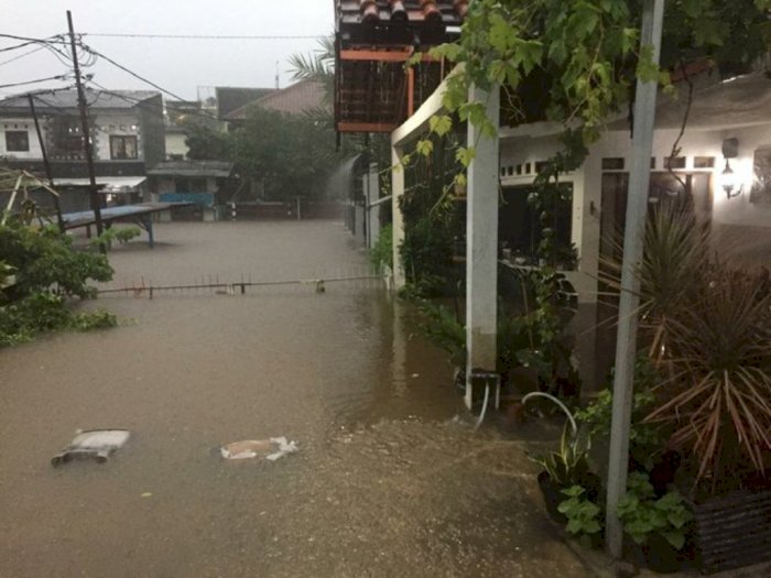 Tahun Baru, Jakarta Dilanda Banjir