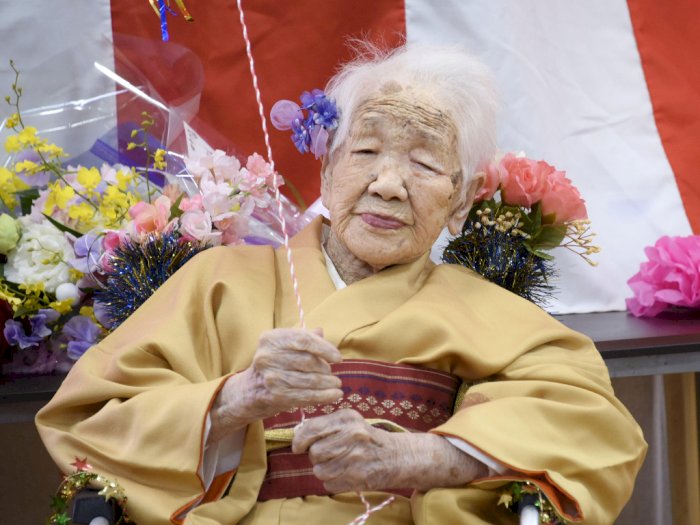 Kane Tanaka, Orang Tertua di Dunia yang Baru Berulang Tahun ke-117