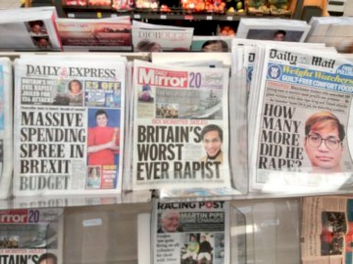 Koran-Koran di Inggris Jadikan Reynhard Headline "Predator Seks Dunia"