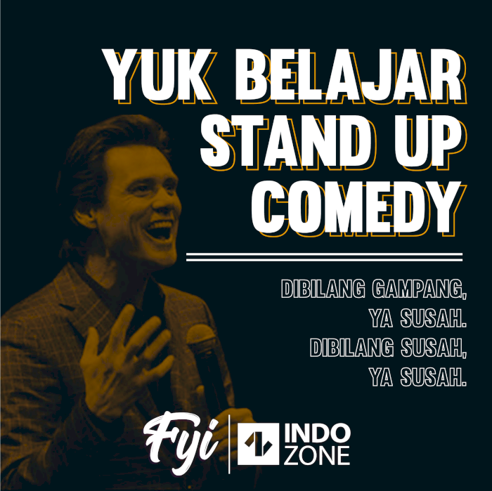 Yuk Belajar Stand Up Comedy!