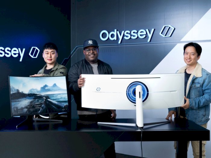 Samsung Perkenalkan Monitor Gaming Odyssey G9 dengan Desain Futuristik