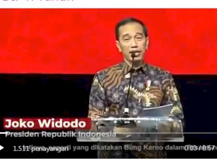 Kutip Wejangan Bung Karno, Ini 3 Pesan Jokowi di Rakernas PDIP