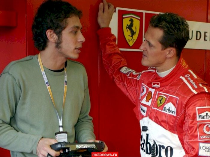 Ternyata, Valentino Rossi Hampir Gabung Dengan Tim Ferrari, Tapi... 