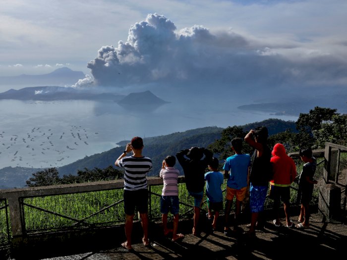 Erupsi Gunung Taal, Turis: Pengalaman Sekali Seumur Hidup