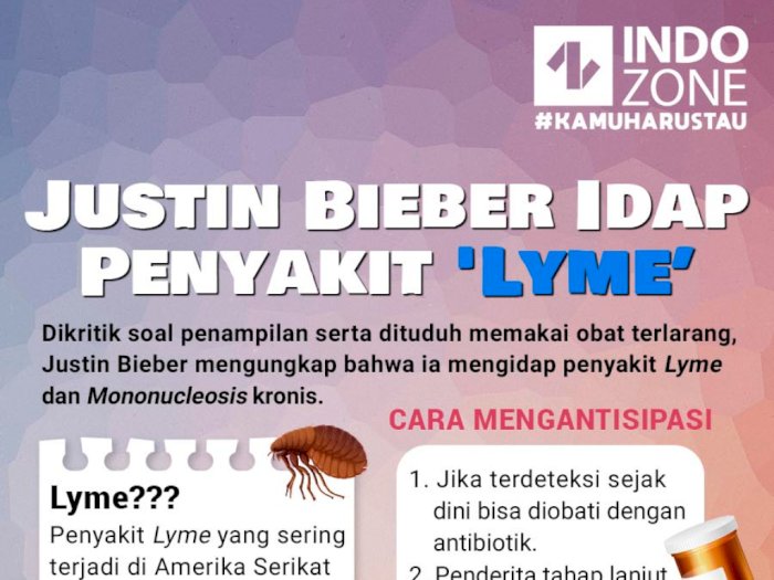 Justin Bieber Idap Penyakit Lyme