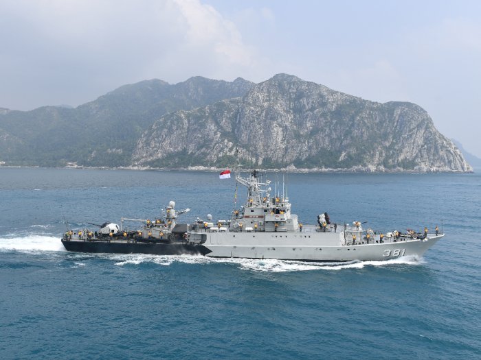 TNI Sebut Kapal Tiongkok Sudah Keluar 400 Mil dari ZEE