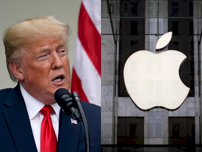 Tidak Mau 'Retas' iPhone Penjahat, Apple Kena Sindir Donald Trump