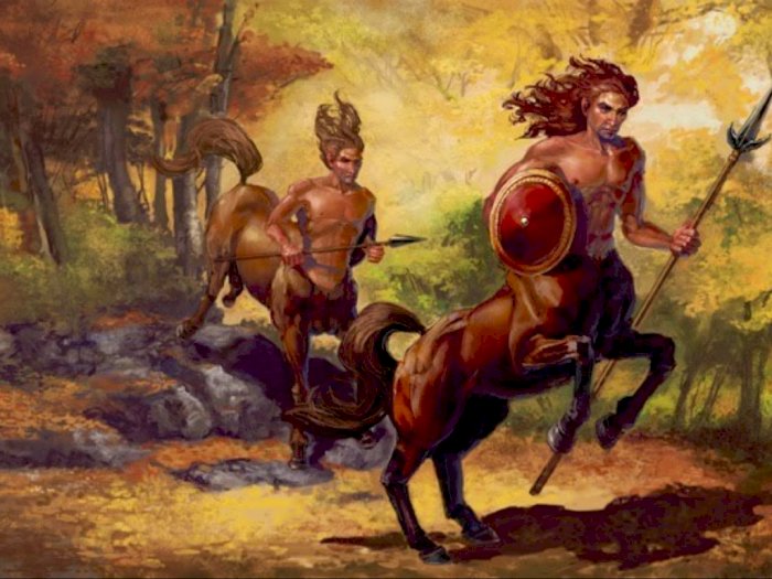 Kentaur, Makhluk Mitologi Yunani Berbadan Setengah Kuda