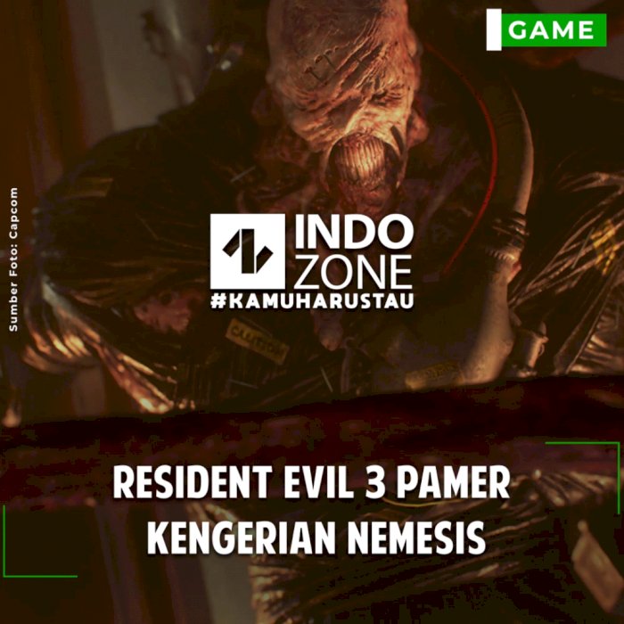 Resident Evil 3 Pamer Kengerian Nemesis