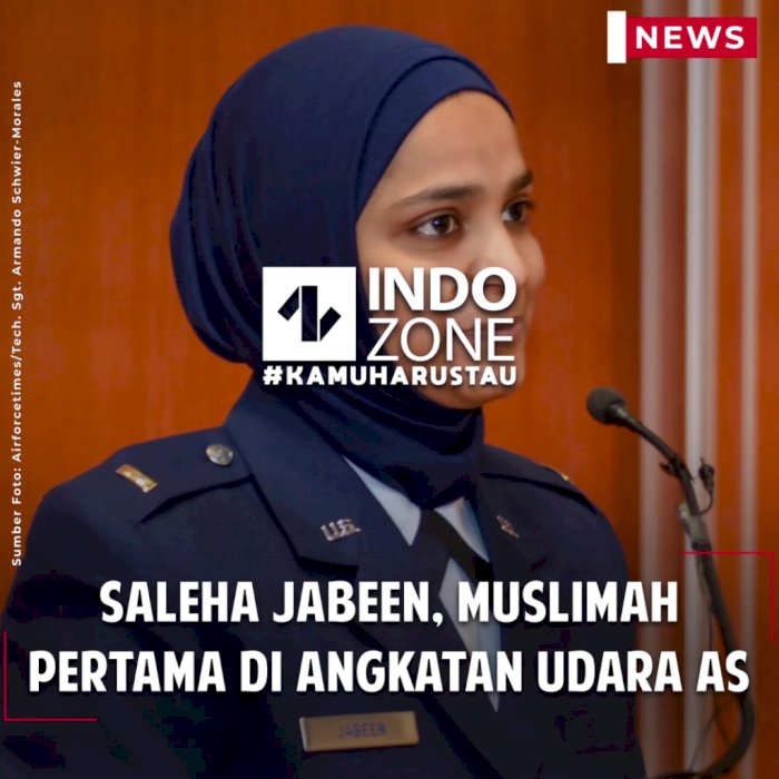 Saleha Jabeen, Muslimah Pertama di Angkatan Udara AS