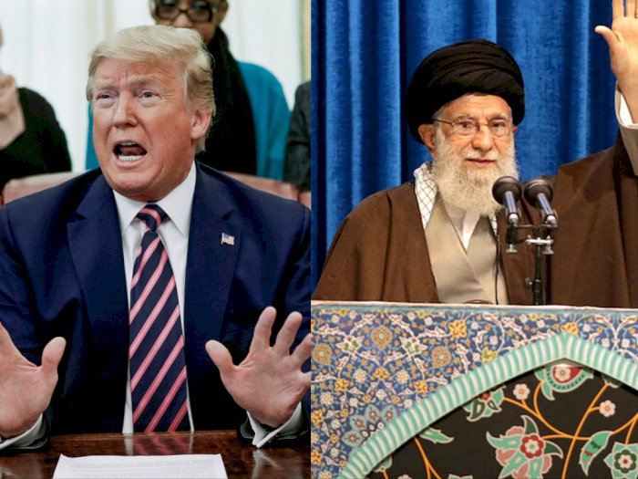 Donald Trump Perang Twitter dengan Ayatollah Khamenei